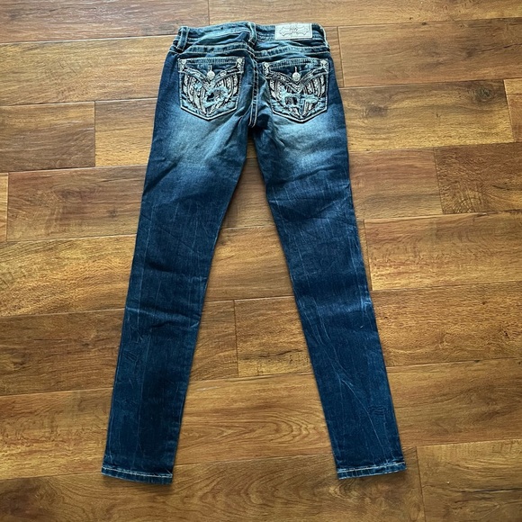 Miss Me Skinny Ankle Jeans - Picture 4 of 5